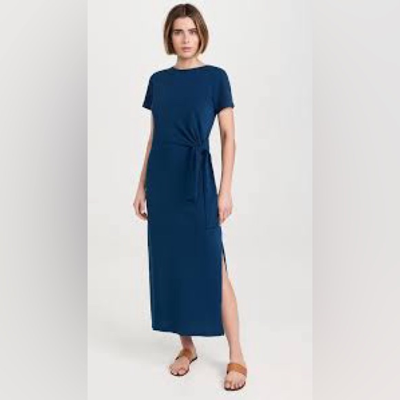 Size M - Nwt Nation Ltd Tie Side Maxi Dress